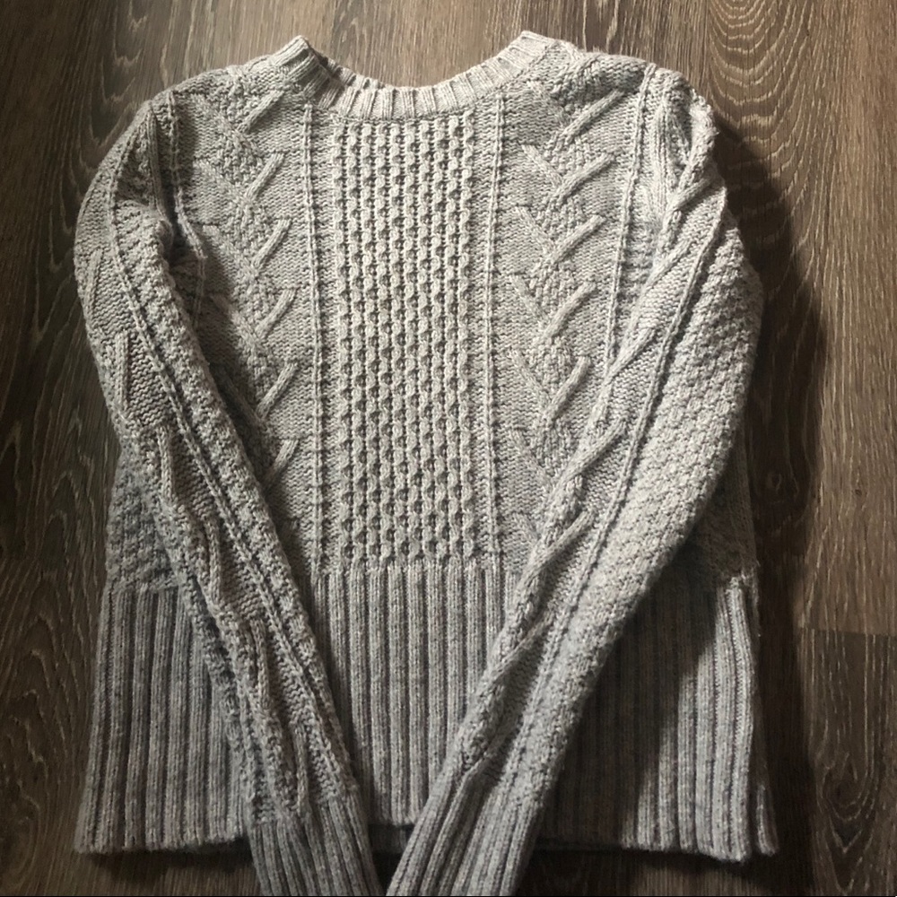 Gray Knit sweater from gap!!